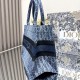 DIOR Large Book Tote Blue M1286