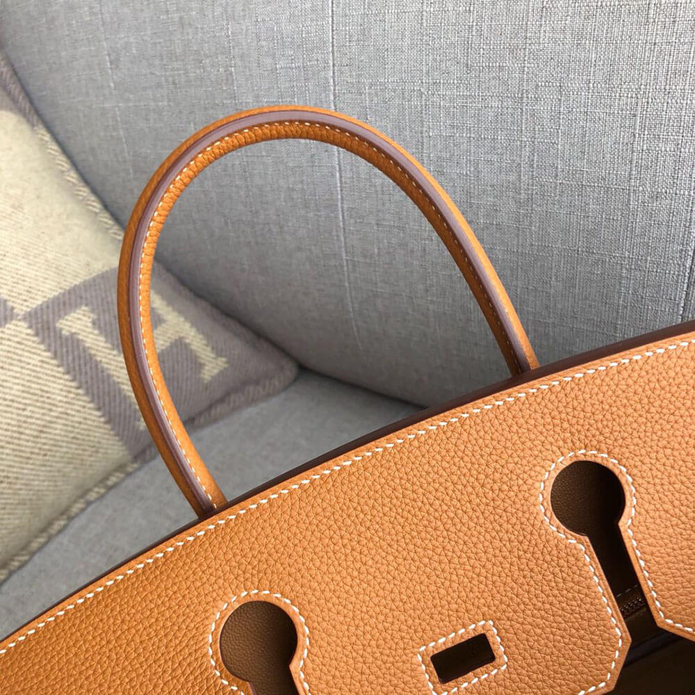 Hermès Gold Epsom Birkin 30 Sellier Gold Hardware