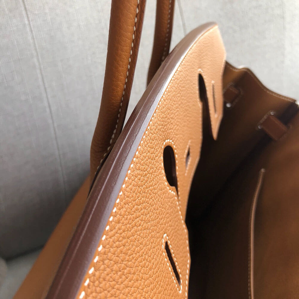 Hermès Gold Epsom Birkin 30 Sellier Gold Hardware