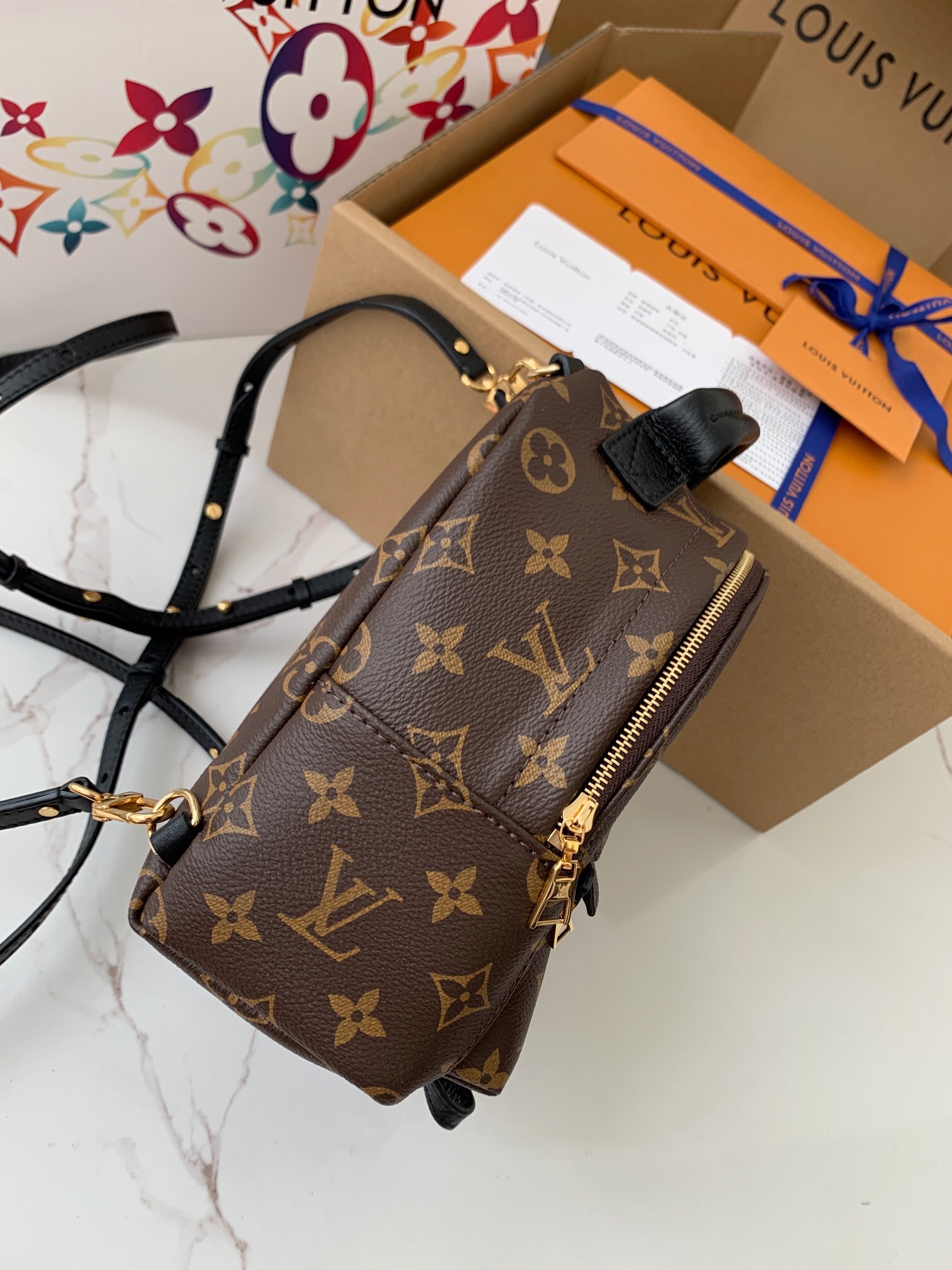 LOUIS VUITTON Palm Springs Mini M44873