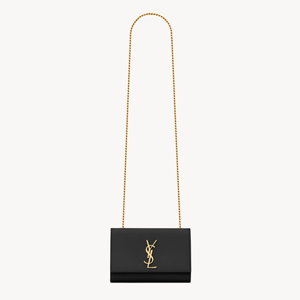 YSL KATE SMALL IN GRAIN DE POUDRE EMBOSSED LEATHER