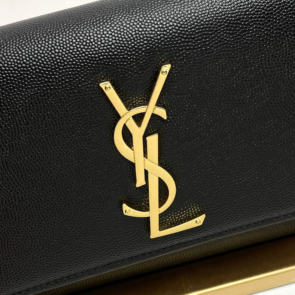 YSL KATE SMALL IN GRAIN DE POUDRE EMBOSSED LEATHER