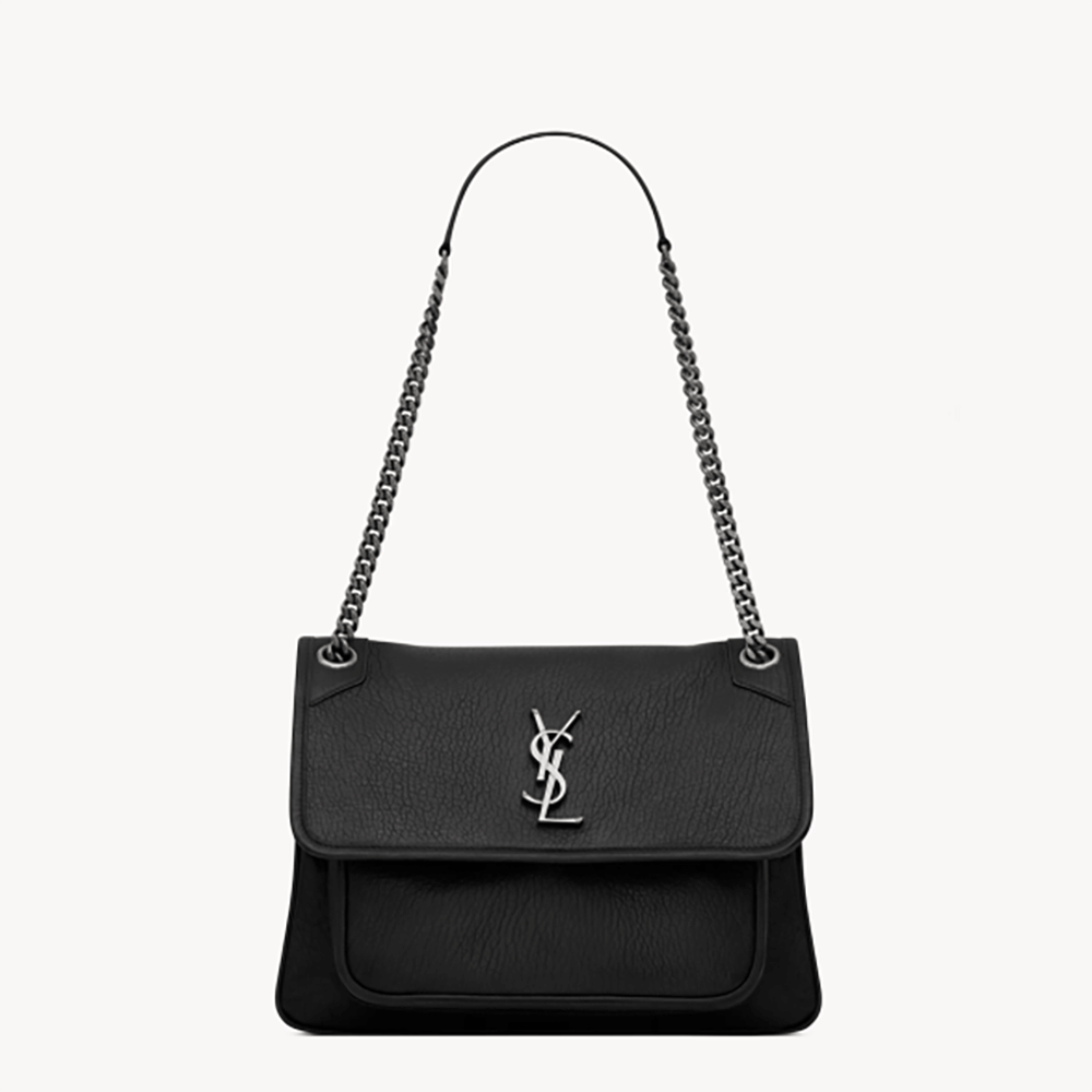 YSL NIKI MEDIUM in grained lambskin